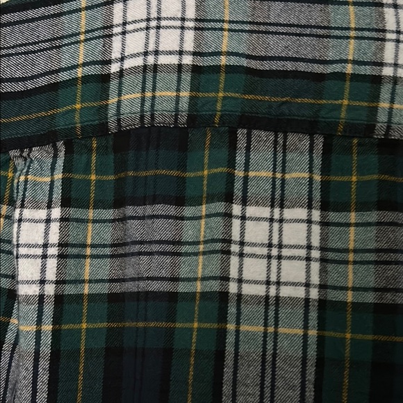 Men's Green Plaid Small Shirt by George - Picture 5 of 8